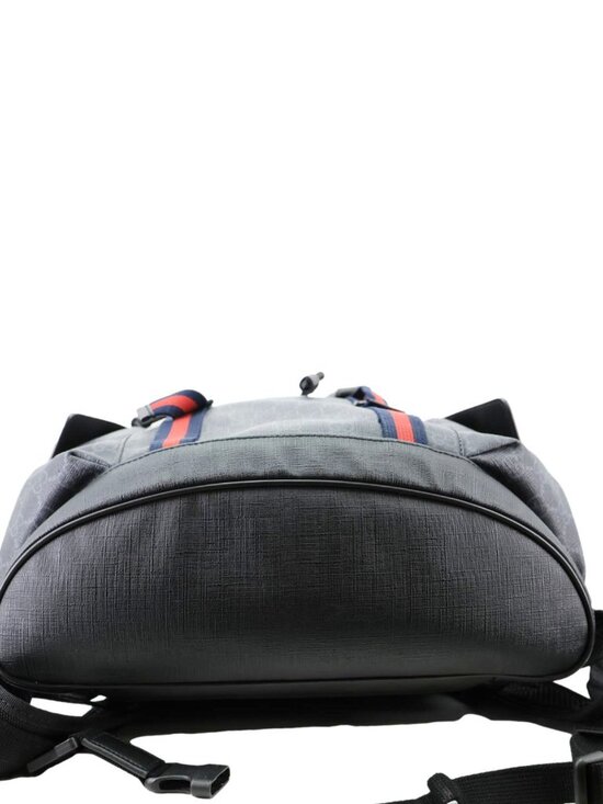 Gucci  GG Supreme Canvas Backpack Black 495563 main image 5